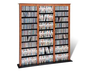 Prepac Barrister Holds 1200 CDs (MB-1200) Media Storage