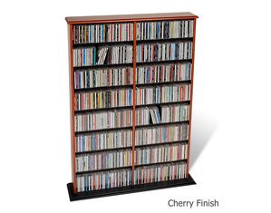 Prepac Double Media Tower Holds 640 CDs (MA-0640)