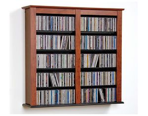 Prepac Floating Wall Double Medium (FW-0349) Media Storage