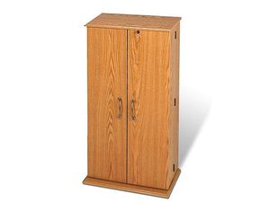Prepac Medium Deluxe Media Storage with Lock (VS-0205)
