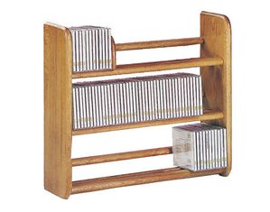 Wood Technology Stackable 3 Rack (CDS-3X) Media Storage