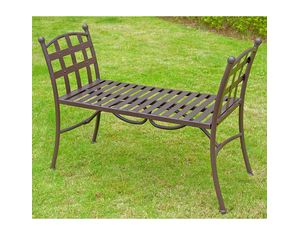 ICI Santa Fe Iron Nailhead Bench
