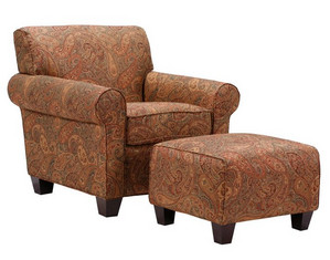 Handy Living Winnetka Chair-Ottoman Included!