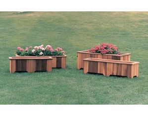 Wood Country T&L Rectangular Planter Boxes