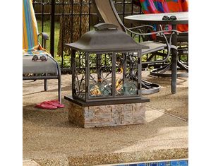 SEI Taos Portable Gel Fuel Fireplace