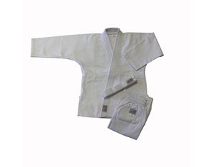 Amber Sports Judo Single Weave White Uniform