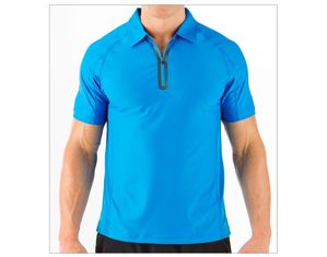 FreeMotion Mens Polo with Self Collar