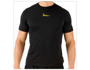 FreeMotion Mens Short Sleeve Tee with Welded Inserts