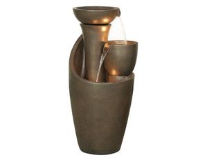 Alfresco Home Athena Fountain w/ Pump and Light