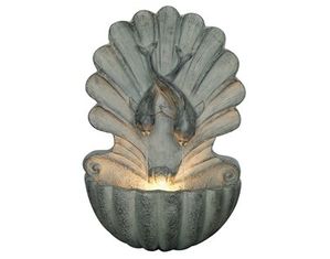 Alfresco Home Galatea Fountain w/ Pump and Light