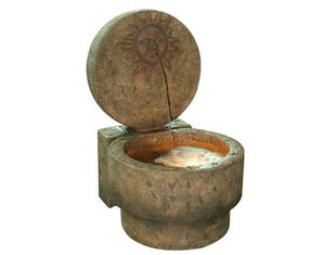 Alfresco Home Helios Fountain w/ Pump and Light