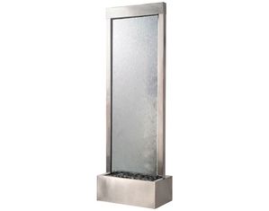 BluWorld Gardenfall Brushed Stainless 6 ft Center Mount Fountain