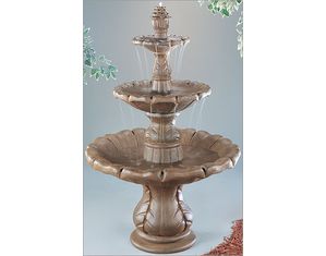Henri Studio Classical Finial Fountain - 6 Piece