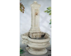 Henri Studio Column Well Fountain - 3 Piece