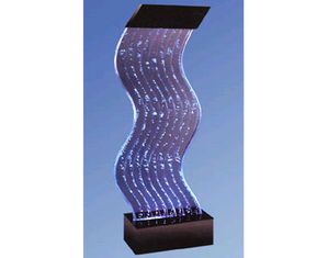 Midwest Tropical Water Panel Wave Fountain 81 inches Fountain