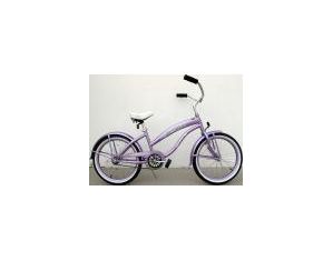 Kidwise Kids Bikes Purple Girls Beach Cruiser 20 inch Extended Frame