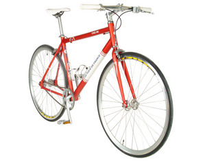 Tour de France Stage One Vintage Red Bicycle