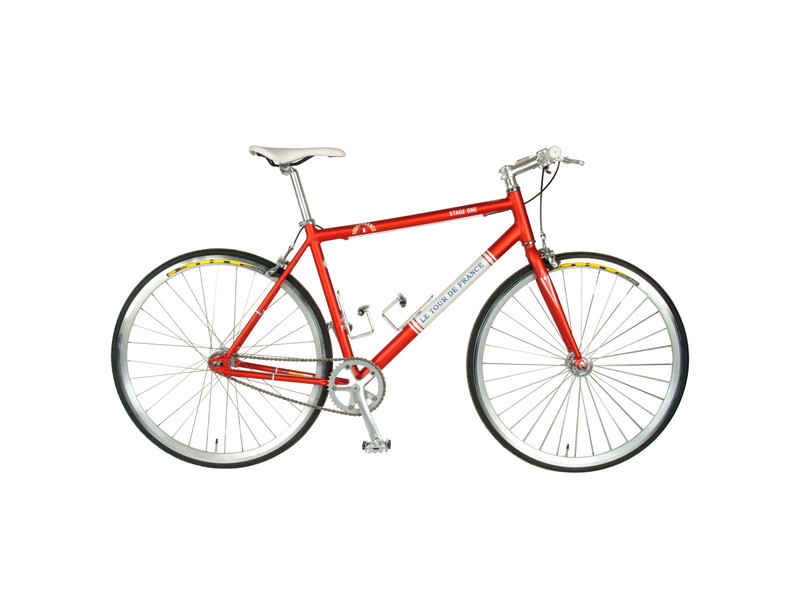 a red bike