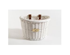 Nantucket Bicycle Basket Co. Cruiser Collection (white) Bike Basket