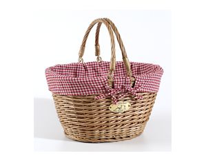Nantucket Bicycle Basket Co. Steps Beach Collection (oval with quick release) Bike Basket