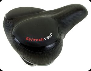 Velo 250224-Velo Out-Look Gel Saddle With Shock Absorbers