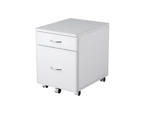 ItalModern Ledah Leather Low File Cabinet