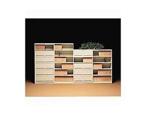 Tennsco 5 Level Fixed Shelf File Cabinet