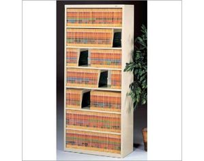 Tennsco 7 Opening Regal Fixed Shelf File Cabinet