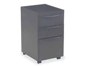 Virco Inc. Plateau Office Solution Mobile Pedestal - 1 File and 2 Box Drawers