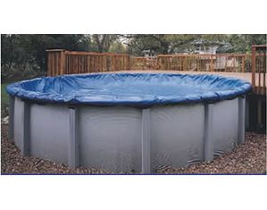 Arctic Armor Gold Grade Oval Winter Pool Cover with 4 ft Overlap for Above Ground Pools