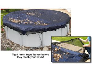 Arctic Armor Oval Leaf Net for Above Ground Pools