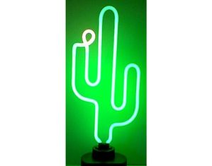 Save  on Cactus Neon Sculpture at The Combination Game Tables Superstore