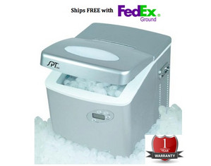 Sunpentown IM-101 Portable Ice Maker with LCD and Digital Controls - Fast FREE FedEx Shipping!