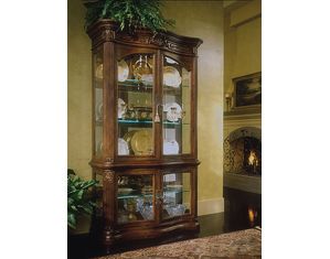 AICO Villagio Curio Cabinet - FREE Inside Delivery!