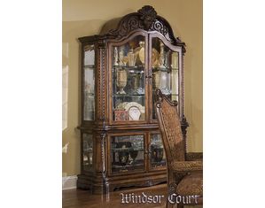 AICO Windsor Court Curio Cabinet - FREE Inside Delivery!