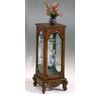 Save  on Carved Pedestal Curio Cabinet at The Curio Cabinet Superstore