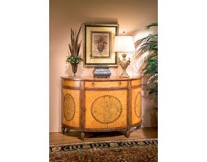 Butler Demilune Curio