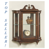 Save  on Wall Curio Cabinet - FREE FedEx Shipping! at The Curio Cabinet Superstore