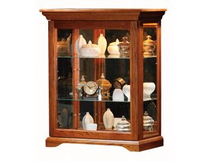 Eagle Oak Ridge Sliding-Door Console Curio