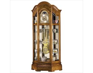Howard Miller Majestic Curio Grandfather Clock
