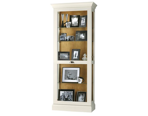 Howard Miller Preston Vanilla White Curio Cabinet