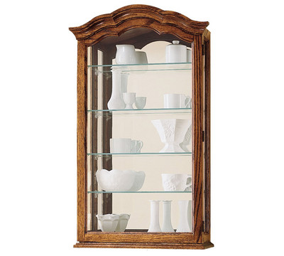 Howard Miller Vancouver II Wall Collectors Curio Cabinet