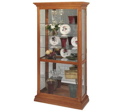 Jasper Cabinet Sophia Cherry Display Curio Cabinet