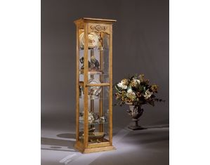 Magnolia Classics Oak Casa Picture Frame Curio Cabinet - FREE Inside Delivery!
