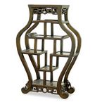 Orientique Elmwood Curio Display Shelf Curio Cabinet.jpg