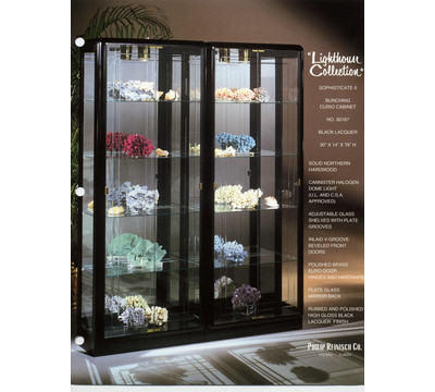 Philip Reinisch Sophisticate II Bunching Curio Cabinet