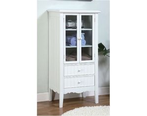 Powell Color Story Pure White Bath Curio