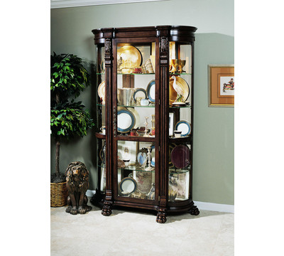 Pulaski Foxcroft Oval Curio Cabinet
