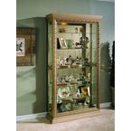 Pulaski 20593 Antique Silver Picture Frame Curio Cabinet.jpg