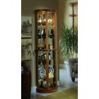 Pulaski 20796 Carmel Oak Half Round Curio Cabinet.jpg